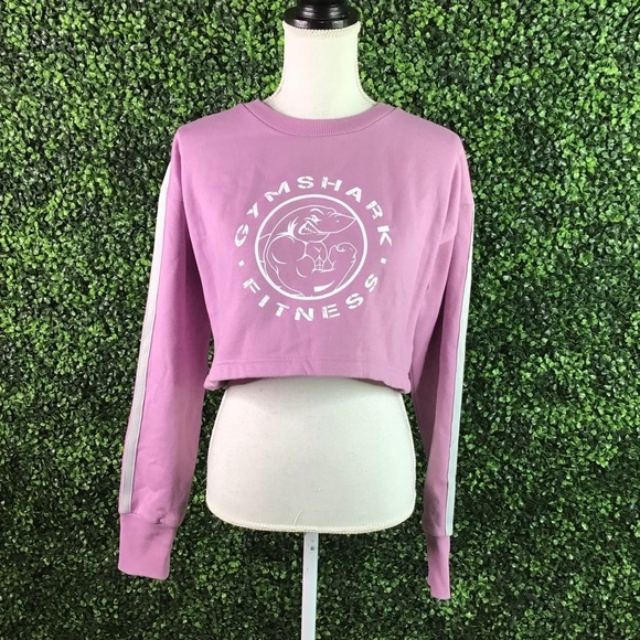 Gym shark crop sweater - Picture 1 of 6